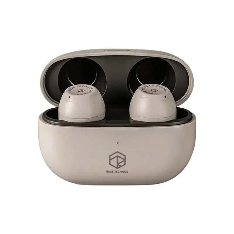 ROSESELSA Rose Technics Ceramics HIFI TWS True Wireless Bluetooth Earphone Earbuds Touch Control Headphones