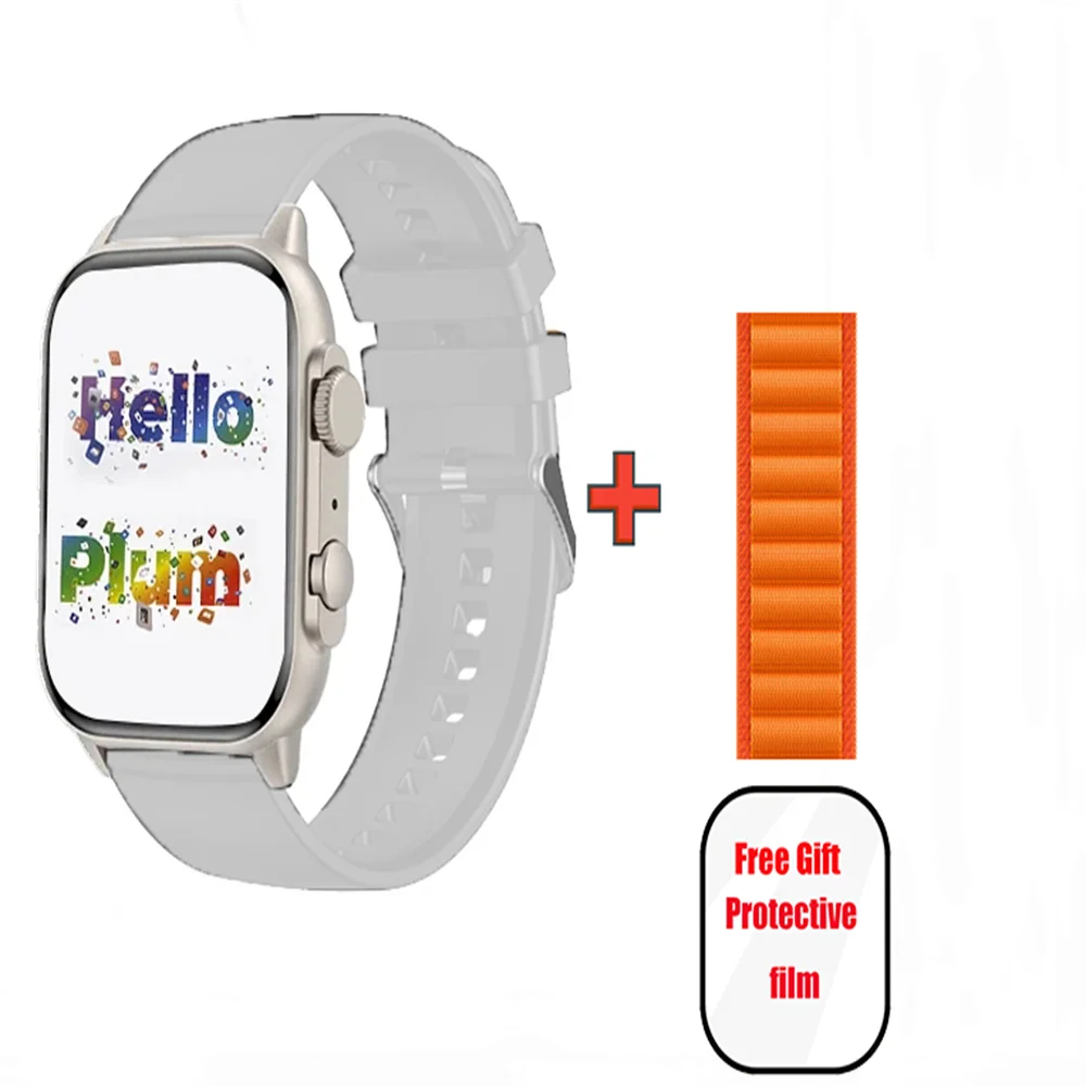 Hello Plum H16 Ultra Smart Watch Series Men Women 49mm Sport Watch Local Music Compass Chat GPT NFC Smartwatch For ios Android