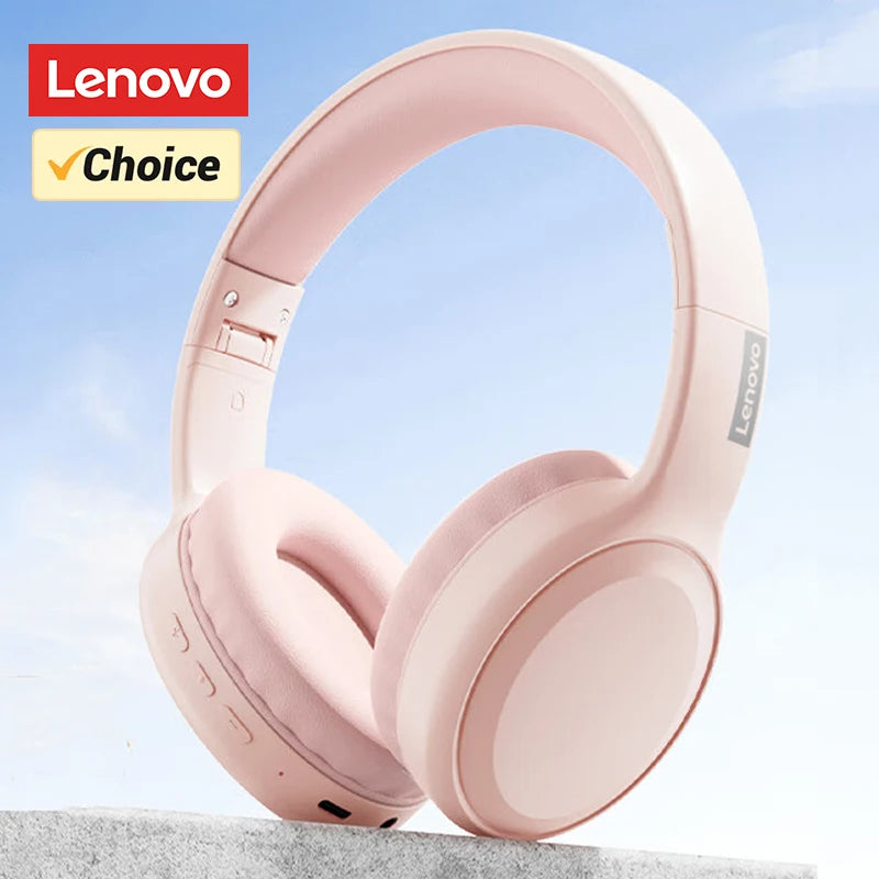 Choice Lenovo th30 wireless headphones Bluetooth earphone 5.0 foldable headset sport headphone game Fone Bluetooth earbuds