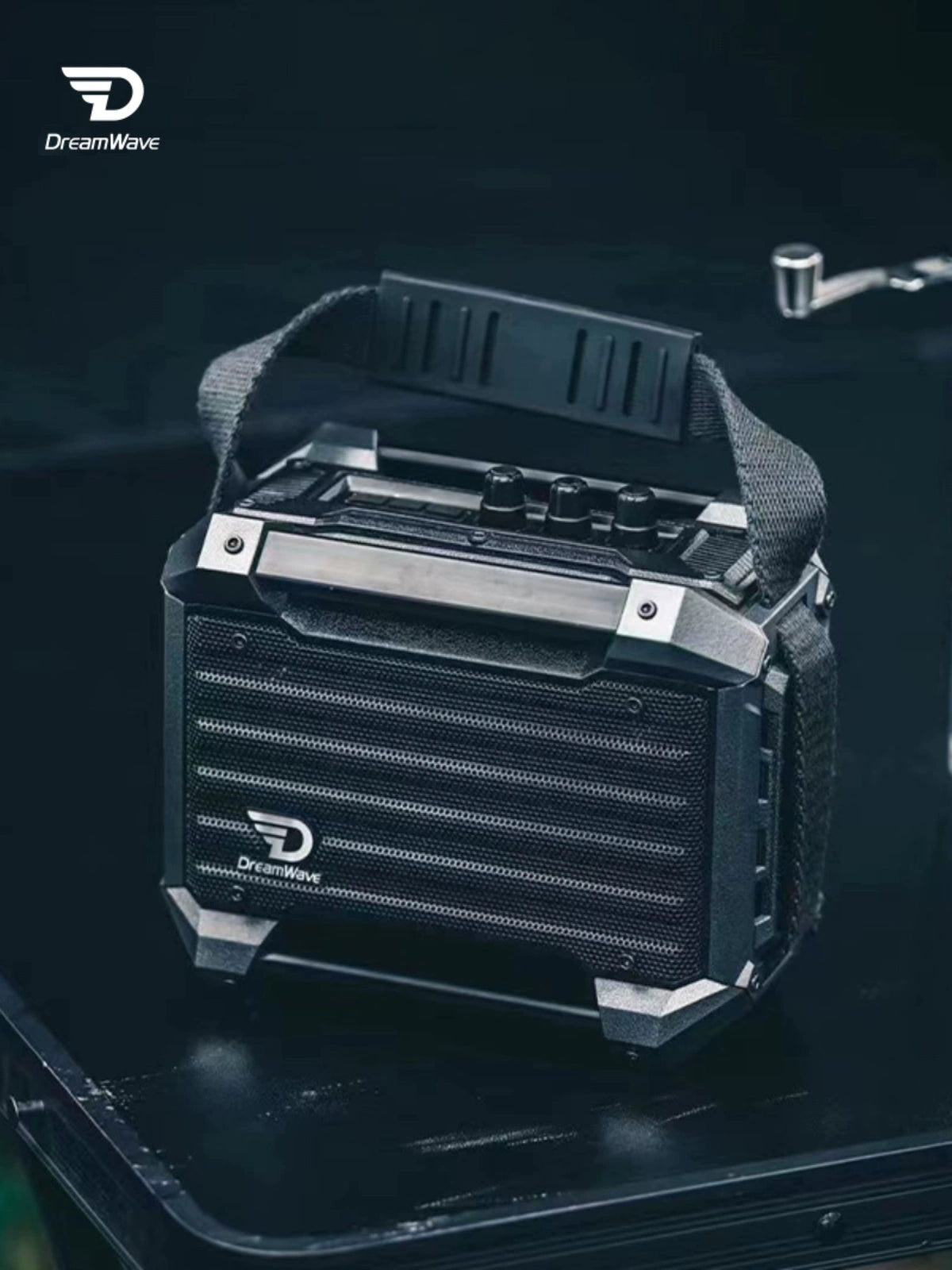 Junwu Rock King Mini Outdoor Bluetooth Speaker HiFi High Sound Quality Electrical Blowpipe Square Dance Wireless Portable Stereo