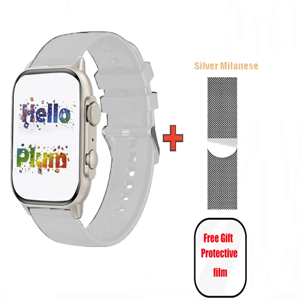Hello Plum H16 Ultra Smart Watch Series Men Women 49mm Sport Watch Local Music Compass Chat GPT NFC Smartwatch For ios Android