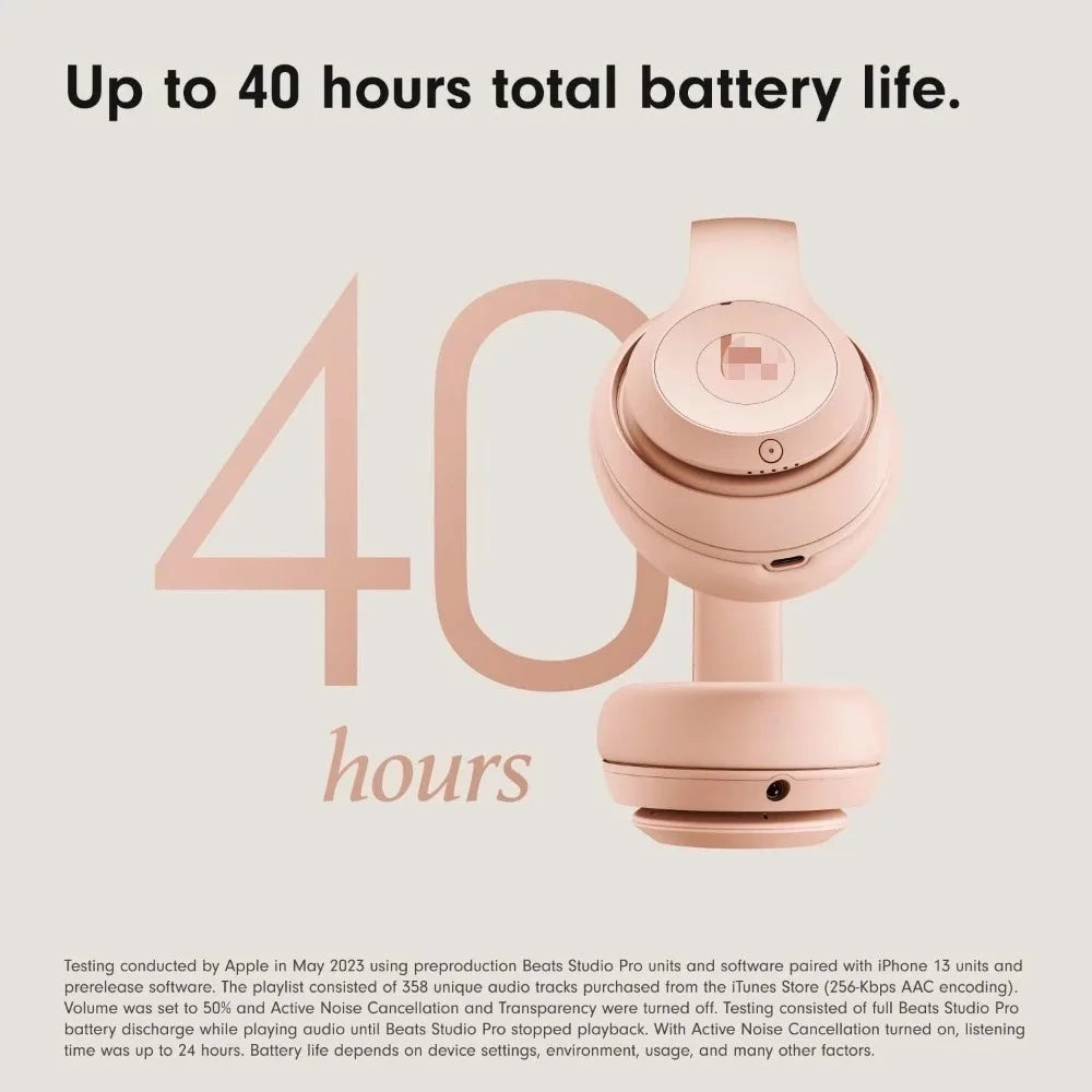 Limited Edition Wireless Bluetooth Headphones for Beats Studio Pro , HiFi Sound, Pop-up Pairing, Noise Reduction