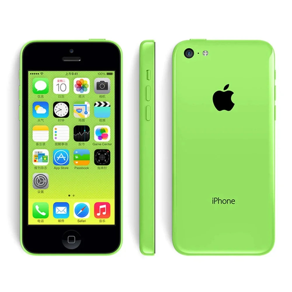 Apple iPhone 5C 3G Mobile Phone 4.0 Display Dual Core CellPhone 8GB/16GB/32GB ROM WCDMA Used WIFI GPS IOS used phone