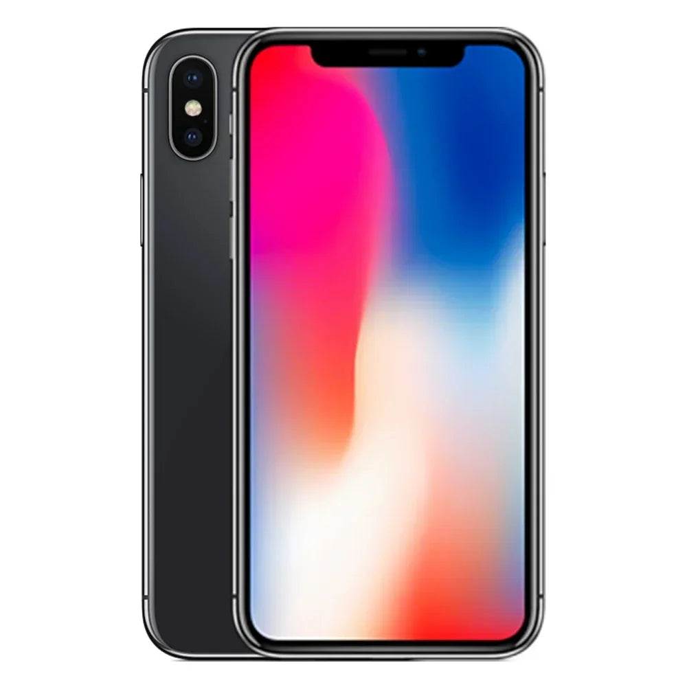 Original Apple iPhone X 4G Mobile Phone Face ID 64GB/256GB HDR10 5.8" OLED Screen 12MP+7MP A11 Bionic Hexa Core SmartPhone