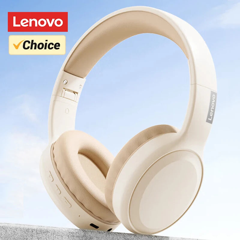 Choice Lenovo th30 wireless headphones Bluetooth earphone 5.0 foldable headset sport headphone game Fone Bluetooth earbuds