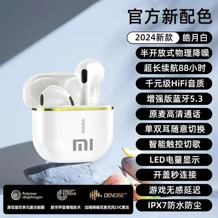 Original XIAOMI J08 Earphone TWS Bluetooth Headset HiFi Wireless Headphone Mic Noise Reduction Earbuds Sport Music Pods