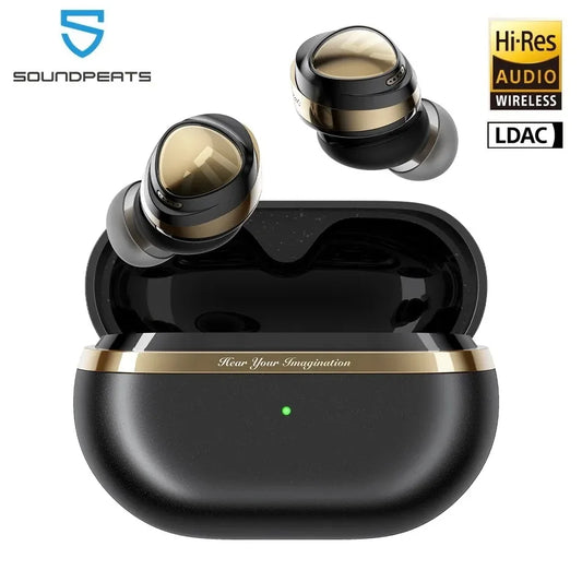 Soundpeats Opera 05 Hi-Res Wireless Earbuds LDAC Hybrid ANC Bluetooth V5.3 Earphones With Stereo Sound Hi-Fi Audio ENC Dual Mics