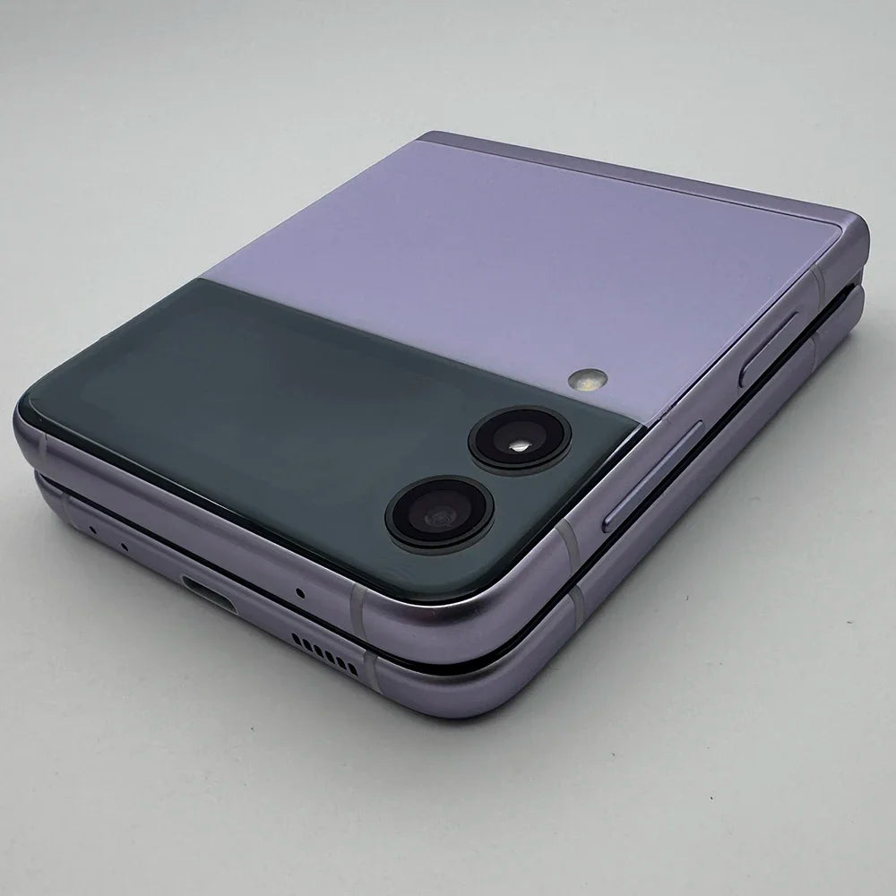 Original Samsung Galaxy Z Flip 3  F711U F711N 5G Mobile Phone 6.7" 128G ROM 8GB RAM 12MP Foldable Cellphone Unlocked 95% NEW