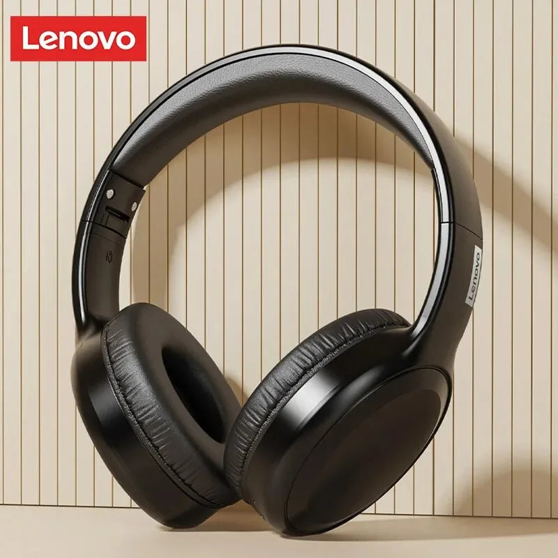 Choice Lenovo TH30 Wireless Headphones Bluetooth 5.3 Earphones Foldable Game Headset Sport Headphone with Mic Music Earbuds
