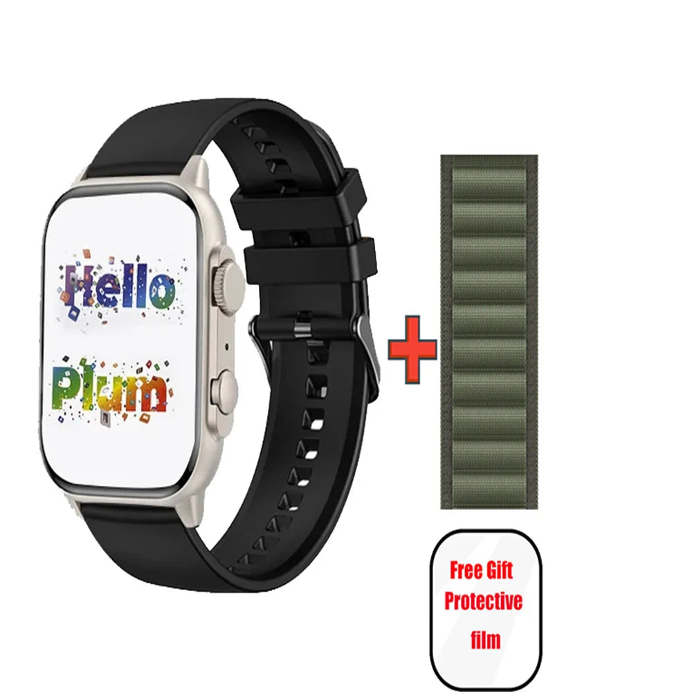 Hello Plum H16 Ultra Smart Watch Series Men Women 49mm Sport Watch Local Music Compass Chat GPT NFC Smartwatch For ios Android