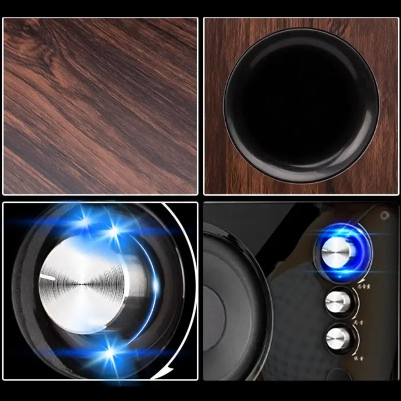 High Power 6.5 Inch Bluetooth Speaker 30W Three-Way Stereo Sound Subwoofer Speaker 2.1 Home Theater System Audio Set Sound Box