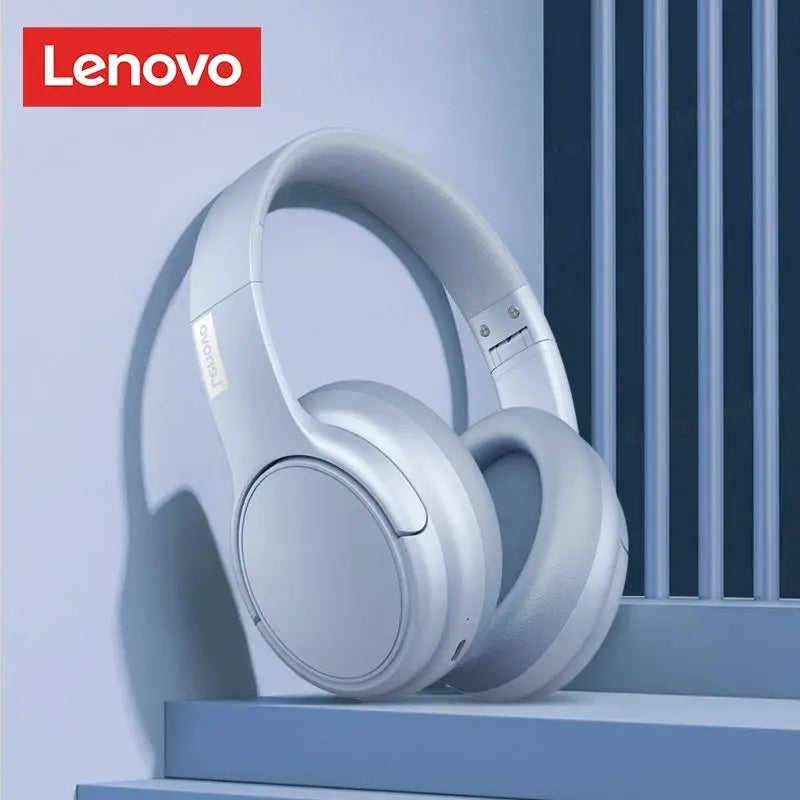 Original Lenovo TH20 Wireless Bluetooth 5.3 Headphones Dual Mode Headset Foldable Sport Headphone Music Headset Gaming Earphone