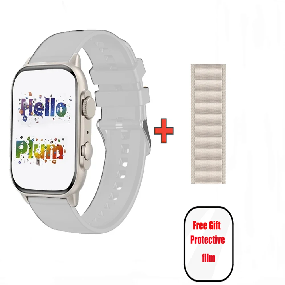 Hello Plum H16 Ultra Smart Watch Series Men Women 49mm Sport Watch Local Music Compass Chat GPT NFC Smartwatch For ios Android