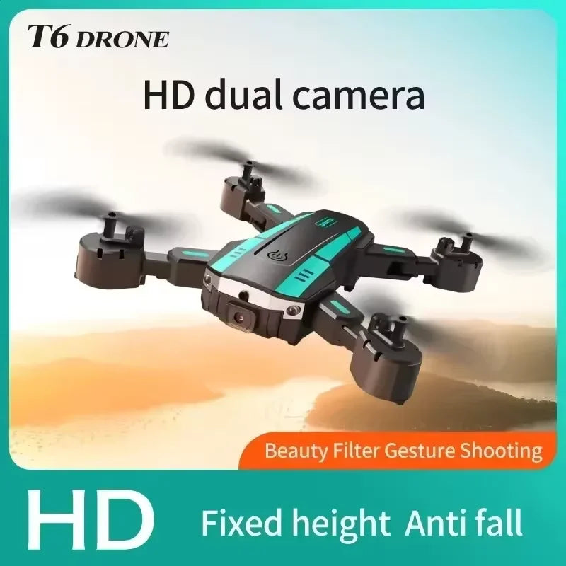 Xiaomi T6 Drone 8K Profesional HD GPS Camera Obstacle Avoidance Aerial Photography Optical Flow Foldable Quadcopter 10000M