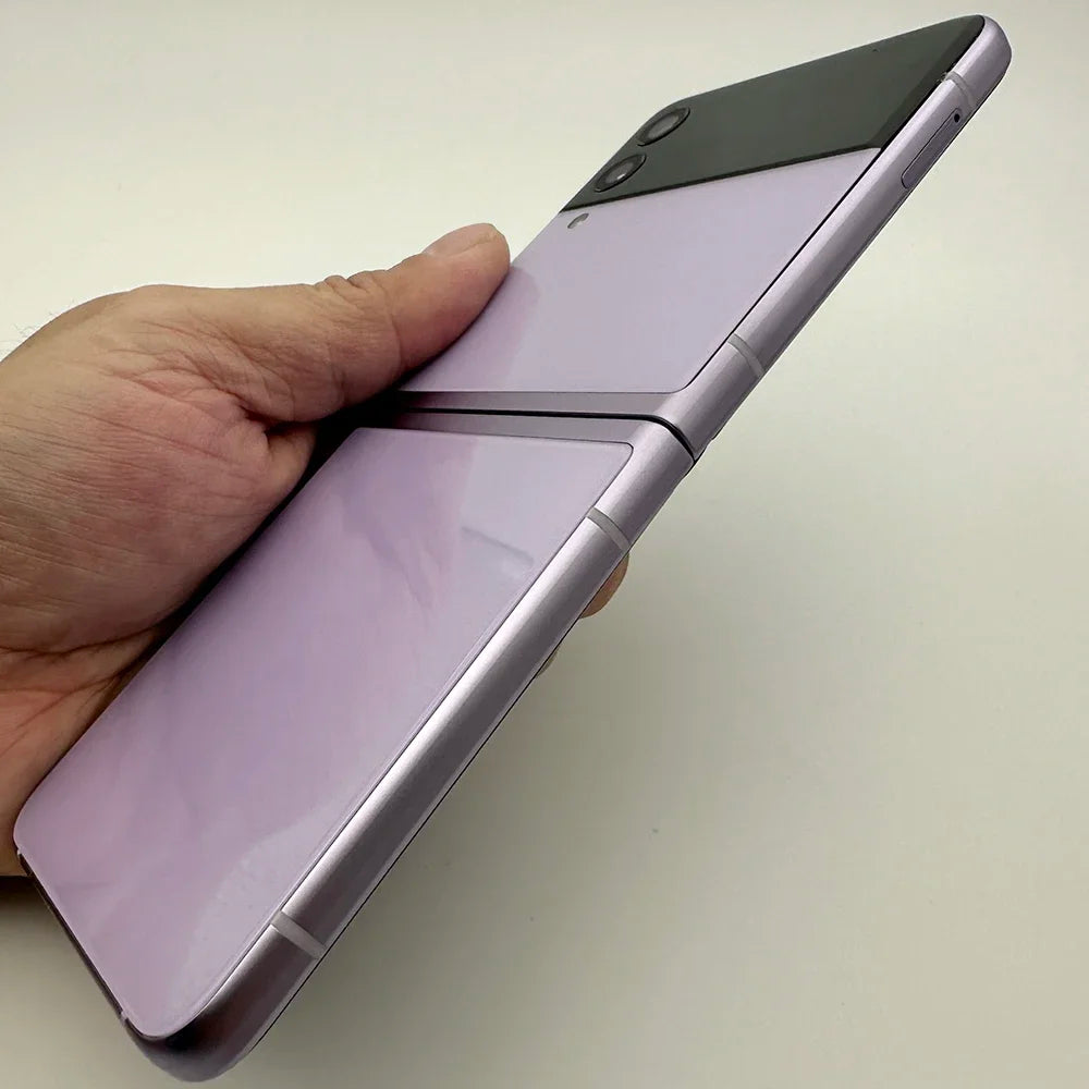 Original Samsung Galaxy Z Flip 3  F711U F711N 5G Mobile Phone 6.7" 128G ROM 8GB RAM 12MP Foldable Cellphone Unlocked 95% NEW