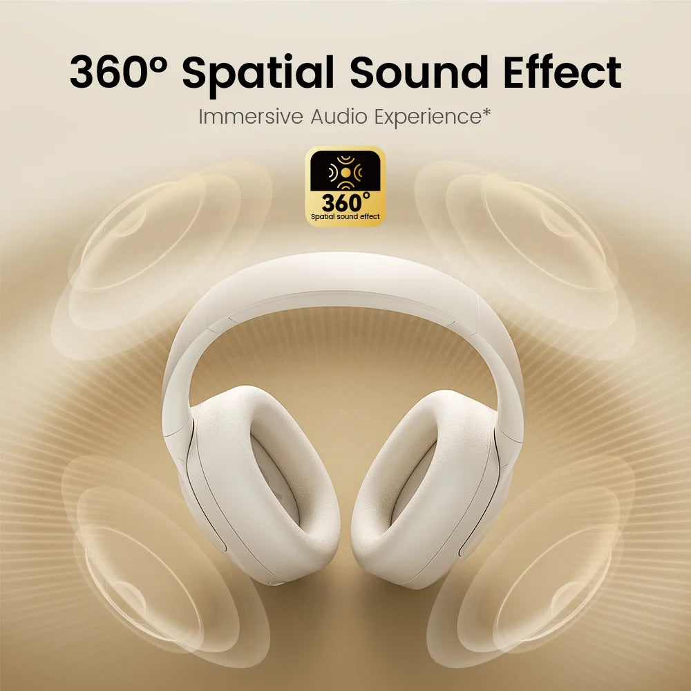 Filwans H Zero pro -50dB ANC Headphones Hi-Res AUDIO Wireless Bluetooth 5.4 5 Microphone Headset 3.5mm PC Gaming Gamer Earphones