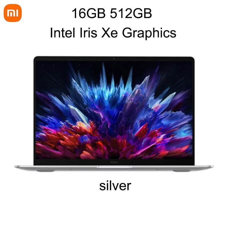 Xiaomi Laptop RedmiBook 14 2023 14 Inch 2.8K 120Hz Screen i5-12500H/i7-12700H 16GB LPDDR5 512GB/1TB SSD Notebook PC Computer