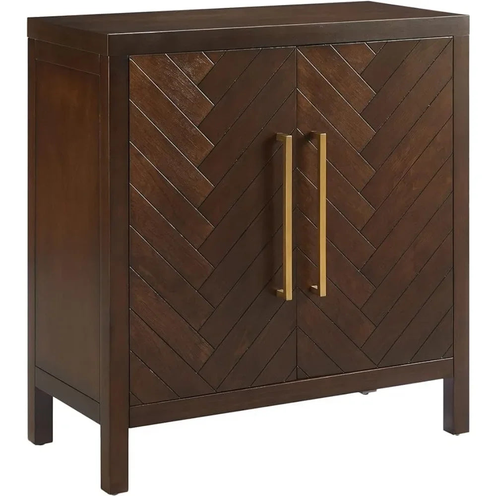 Crosley Furniture Darcy Accent Cabinet, Dark Brown