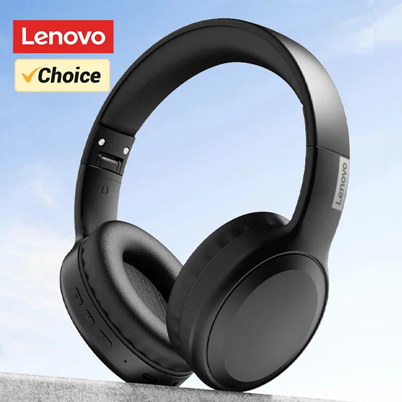 Choice Lenovo th30 wireless headphones Bluetooth earphone 5.0 foldable headset sport headphone game Fone Bluetooth earbuds