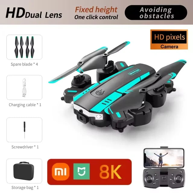 Xiaomi T6 Drone 8K Profesional HD GPS Camera Obstacle Avoidance Aerial Photography Optical Flow Foldable Quadcopter 10000M