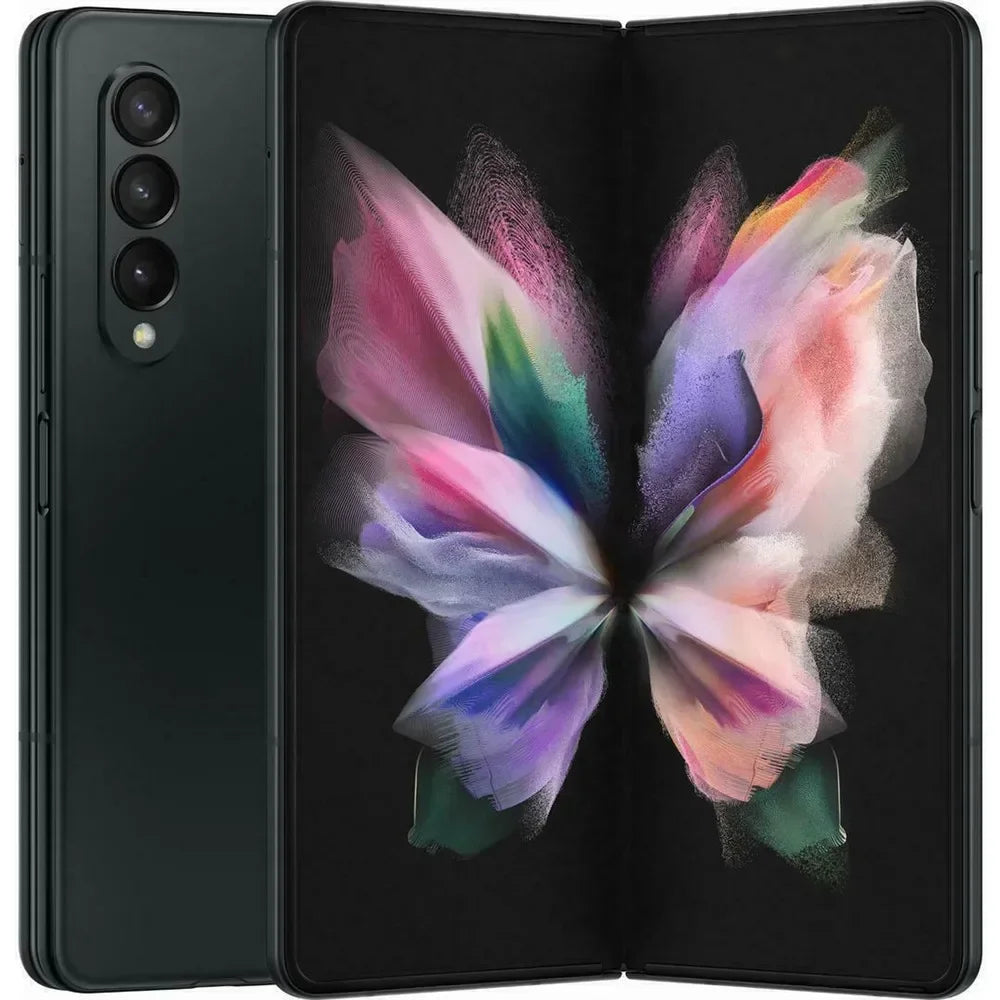 Samsung Galaxy Z Fold 3 Fold3 5G F926N F926U/U1 7.6" Foldable AMOLED 12GB 256/512GB NFC Snapdragon 95% New Original Cell Phone