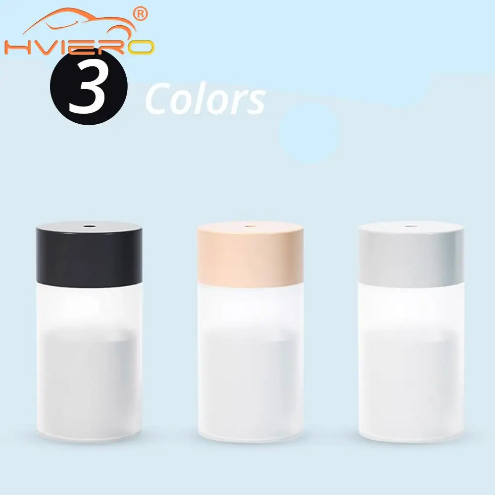 260ML Air Humidifier Ultrasonics Mini Aromatherapy Diffuser Portable Sprayer USB Essential Oil Atomizer LED Lamps for Home Car