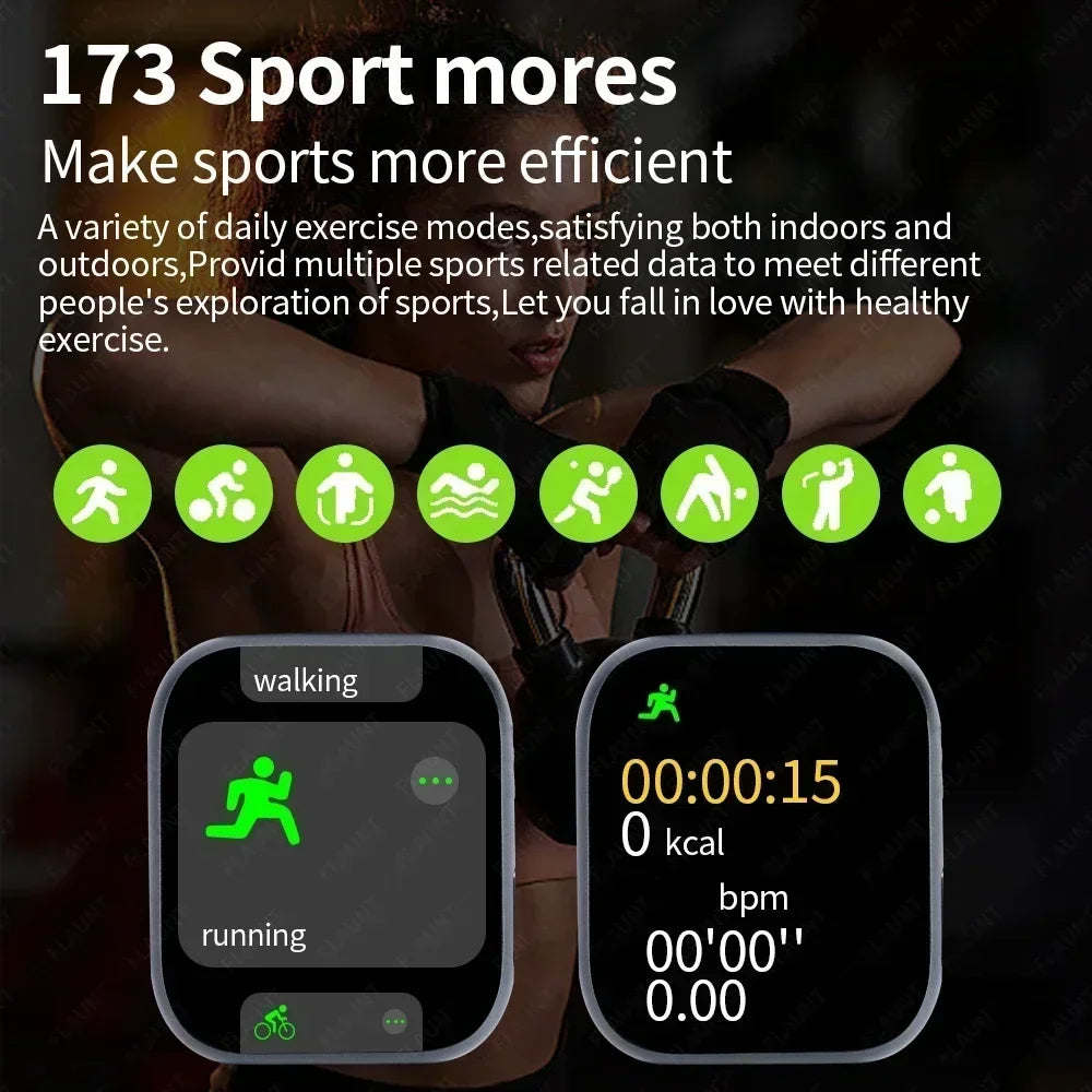 Hello Plum H16 Pro AMOLED Smart Watch Men Women NFC Compass Deepseek Smartwatch ChatGPT Photo Album Sport Watch For Android Ios