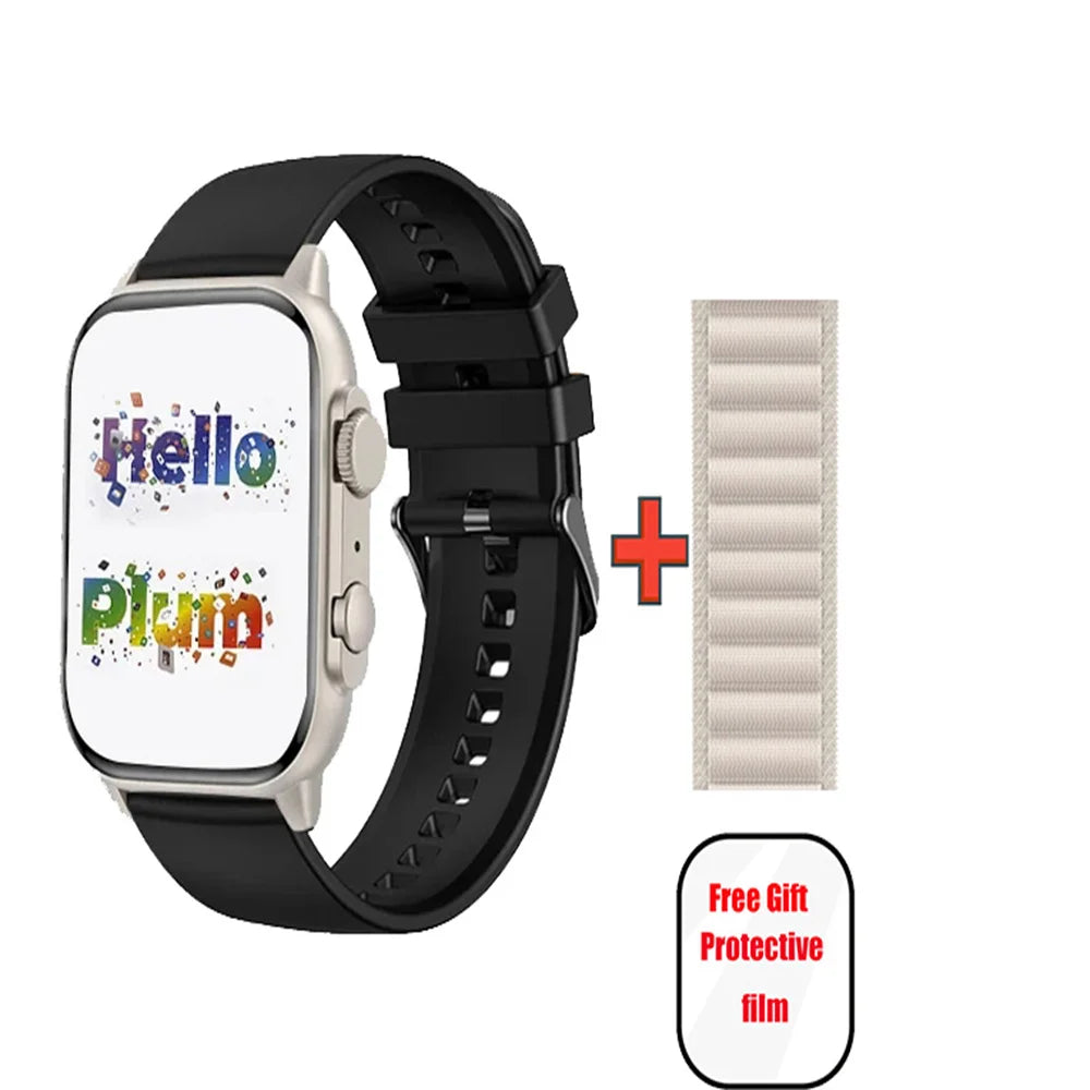 Hello Plum H16 Ultra Smart Watch Series Men Women 49mm Sport Watch Local Music Compass Chat GPT NFC Smartwatch For ios Android