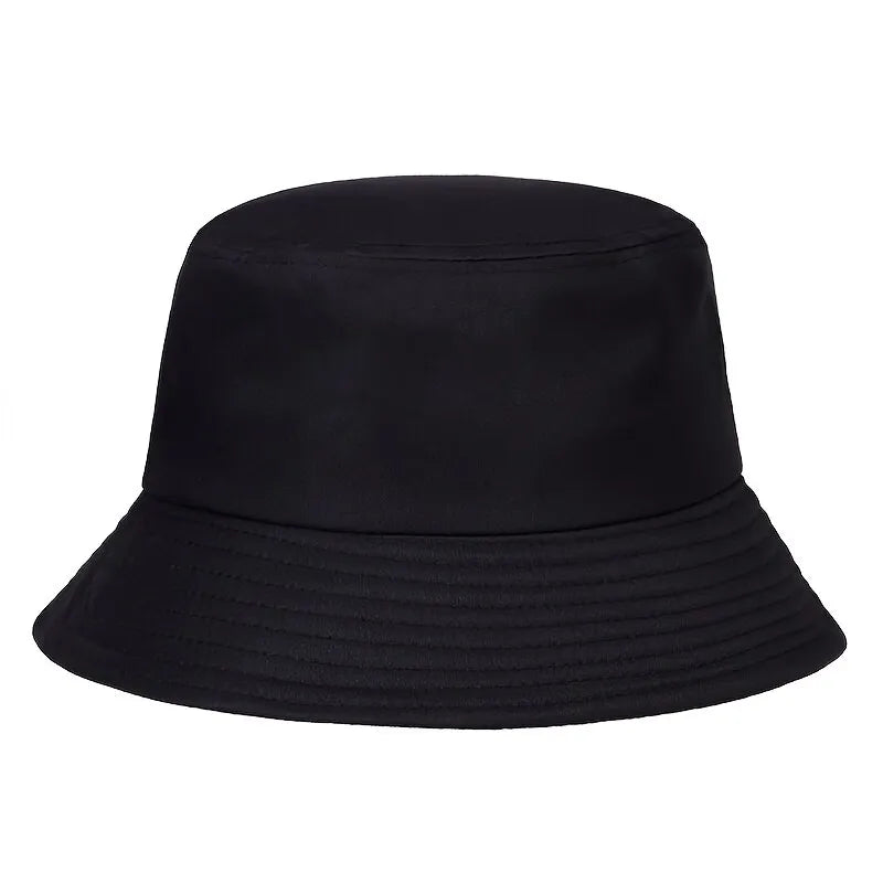 Unisex N86 Leather Label Personality Bucket Hats Fishermen Caps Outdoor Casual Cap Sunscreen Hat