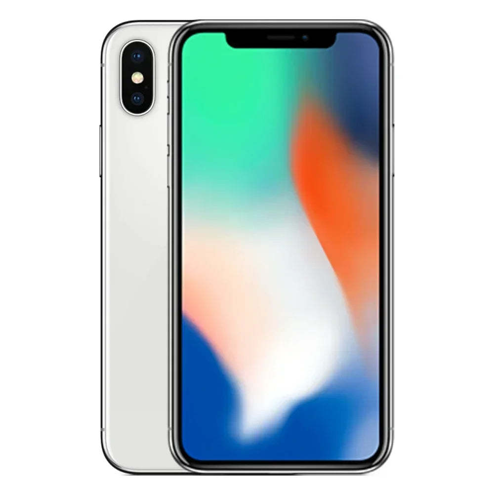 Original Apple iPhone X 4G Mobile Phone Face ID 64GB/256GB HDR10 5.8" OLED Screen 12MP+7MP A11 Bionic Hexa Core SmartPhone