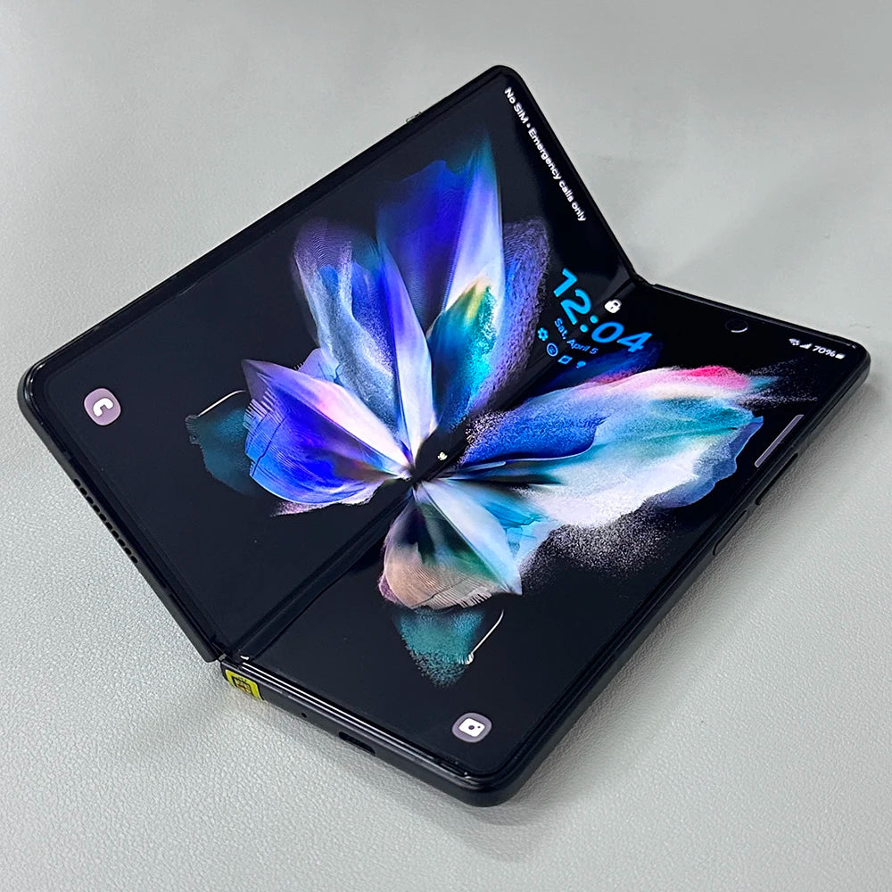 Samsung Galaxy Z Fold 3 Fold3 5G F926N F926U/U1 7.6" Foldable AMOLED 12GB 256/512GB NFC Snapdragon 95% New Original Cell Phone